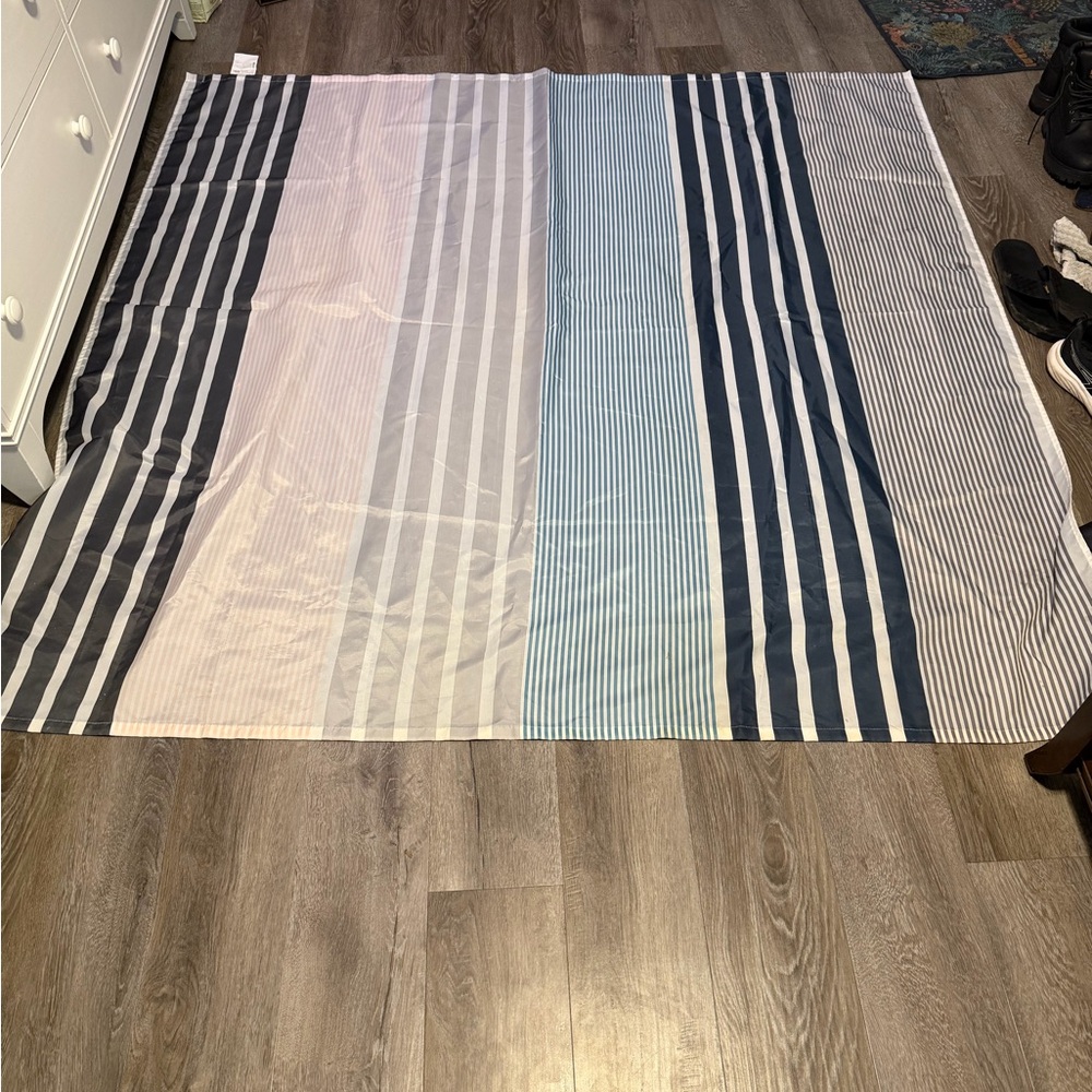 IKEA BOLMEN Shower Curtain - Striped